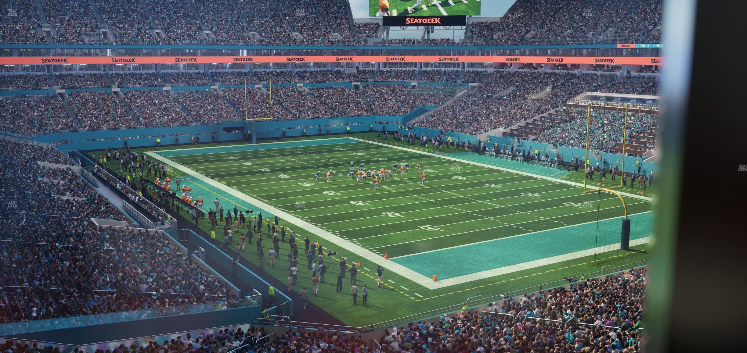 Hard Rock Stadium - Section Mezzanine Suite 9 B Seat View