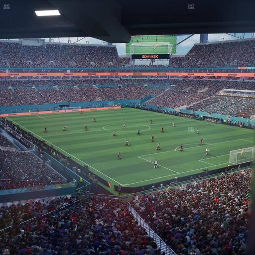 Hard Rock Stadium - Section Mezzanine Suite 9 B Seat View