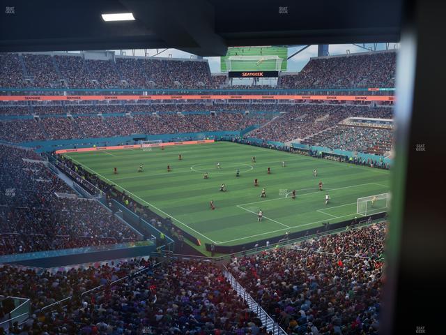 Hard Rock Stadium - Section Mezzanine Suite 9 B Seat View Hard Rock Stadium - Section Mezzanine Suite 9 B Seat View