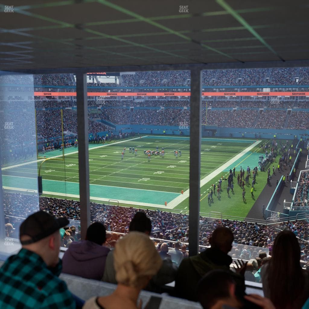 Hard Rock Stadium - Section Suite 201 A Seat View