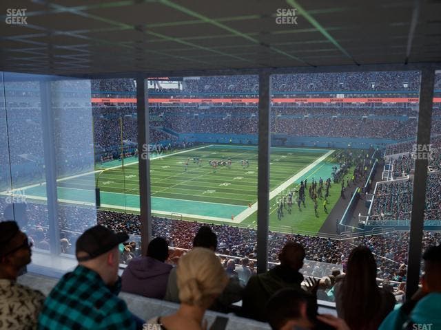Hard Rock Stadium - Section Suite 201 A Seat View