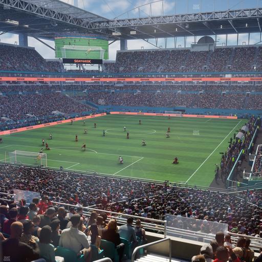 Hard Rock Stadium - Section Suite 201 A Seat View