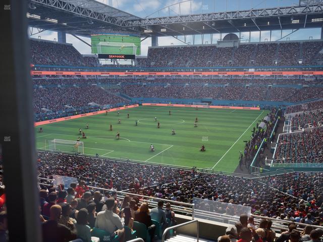 Hard Rock Stadium - Section Suite 201 A Seat View