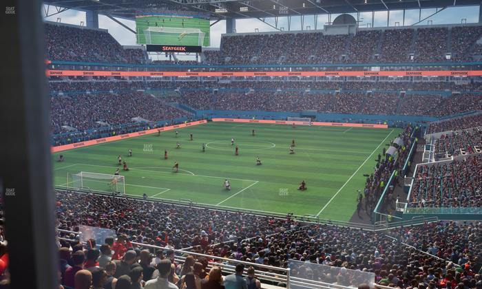 Hard Rock Stadium - Section Suite 201 A Seat View