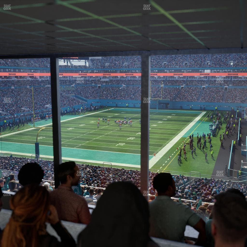 Hard Rock Stadium - Section Suite 201 B Seat View