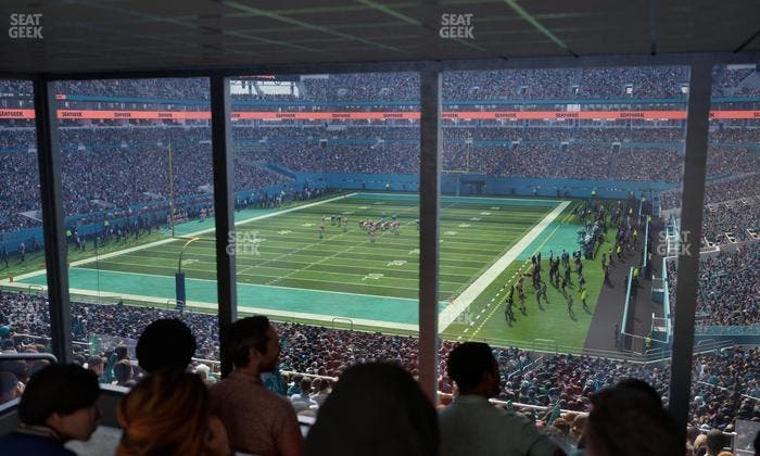 Hard Rock Stadium - Section Suite 201 B Seat View