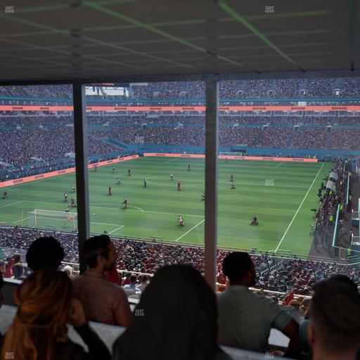Hard Rock Stadium - Section Suite 201 B Seat View