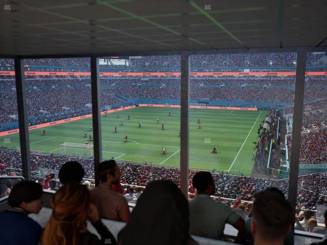 Hard Rock Stadium - Section Suite 201 B Seat View Hard Rock Stadium - Section Suite 201 B Seat View