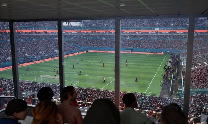 Hard Rock Stadium - Section Suite 201 B Seat View