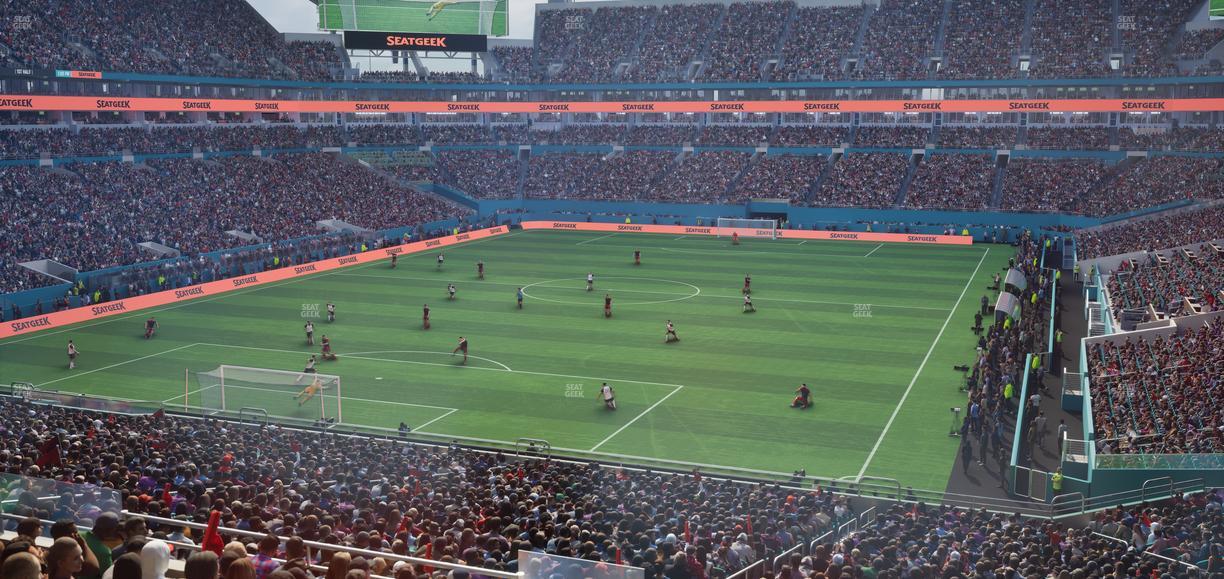 Hard Rock Stadium - Section Suite 201 B Seat View