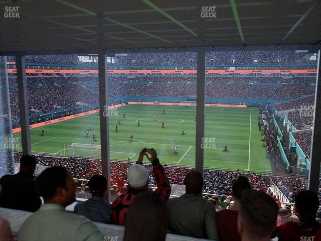 Hard Rock Stadium - Section Suite 202 A Seat View