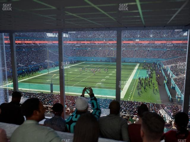 Hard Rock Stadium - Section Suite 202 A Seat View