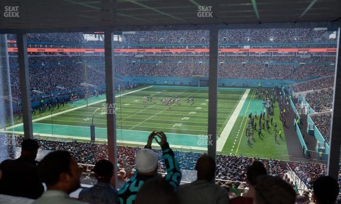 Hard Rock Stadium - Section Suite 202 A Seat View