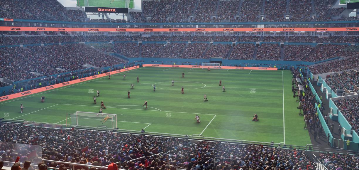 Hard Rock Stadium - Section Suite 202 A Seat View