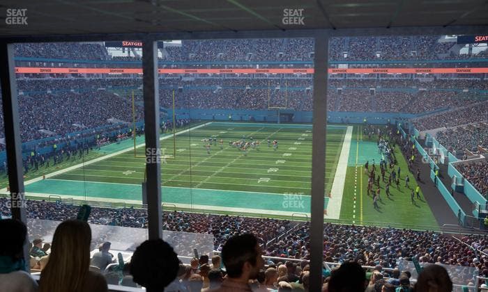 Hard Rock Stadium - Section Suite 202 B Seat View