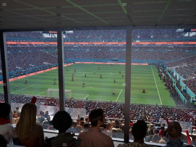 Hard Rock Stadium - Section Suite 202 B Seat View Hard Rock Stadium - Section Suite 202 B Seat View