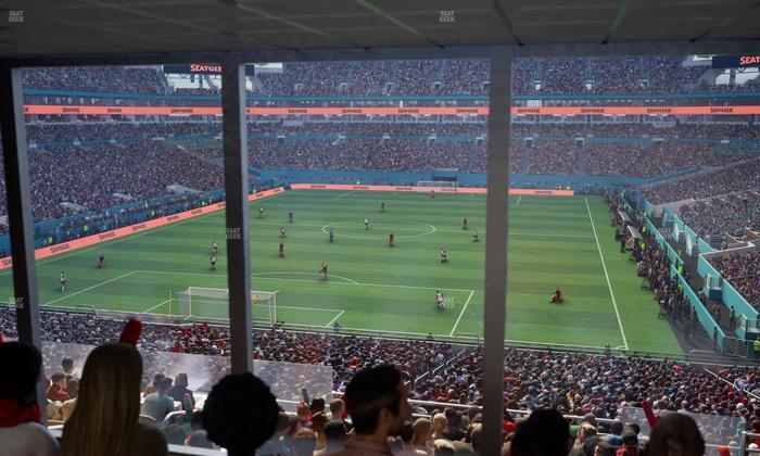 Hard Rock Stadium - Section Suite 202 B Seat View