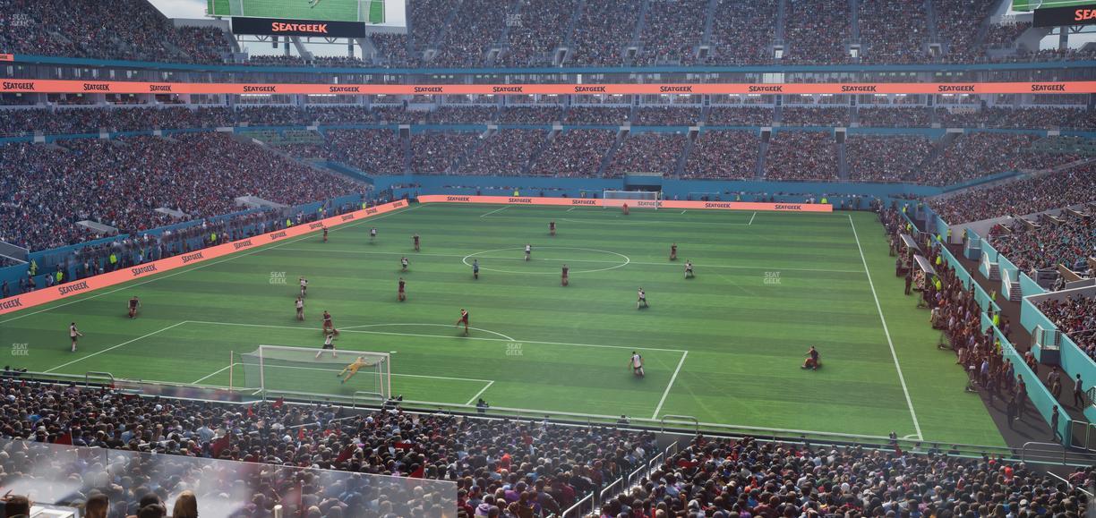 Hard Rock Stadium - Section Suite 202 B Seat View