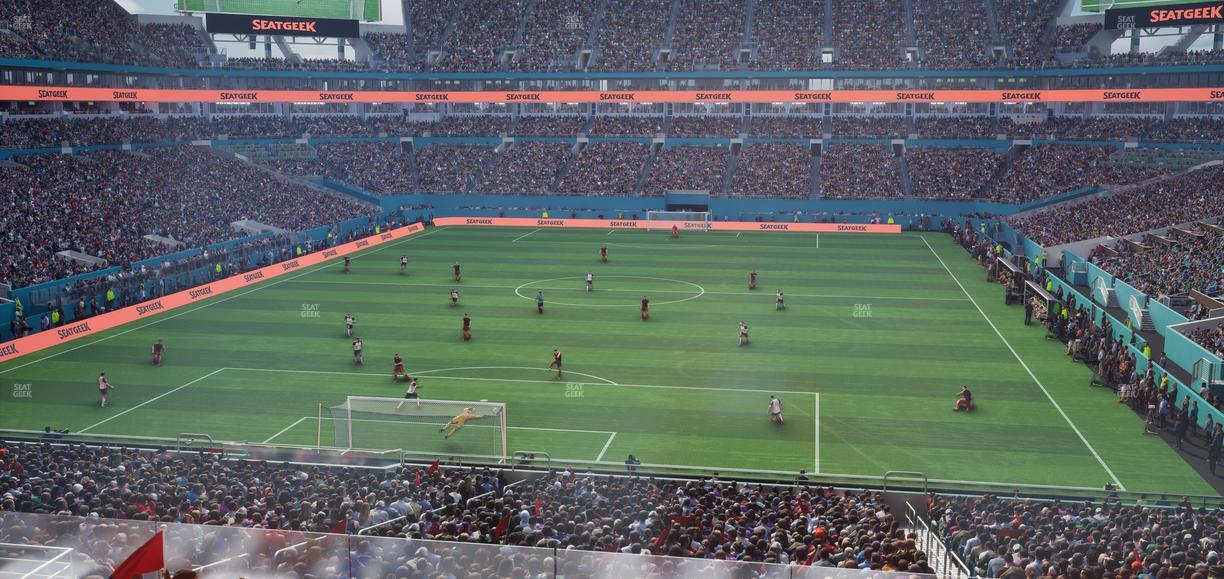 Hard Rock Stadium - Section Suite 203 A Seat View