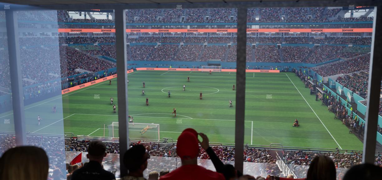 Hard Rock Stadium - Section Suite 203 A Seat View