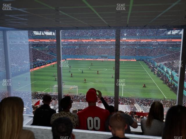Hard Rock Stadium - Section Suite 203 A Seat View