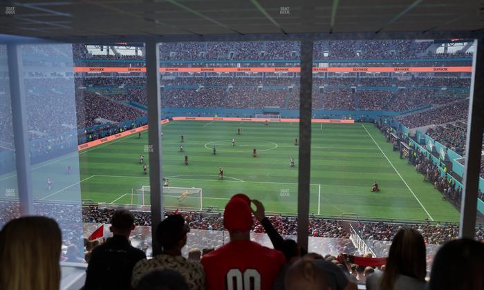 Hard Rock Stadium - Section Suite 203 A Seat View