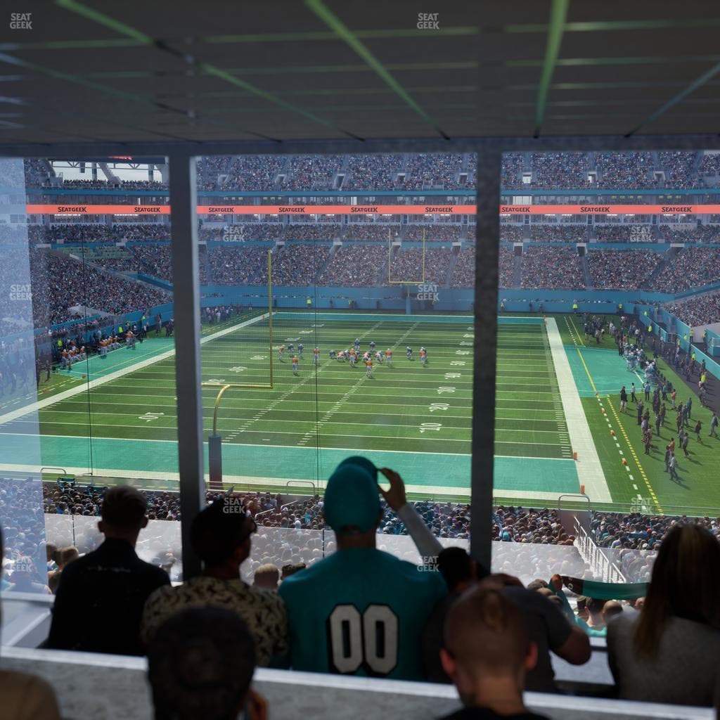 Hard Rock Stadium - Section Suite 203 A Seat View