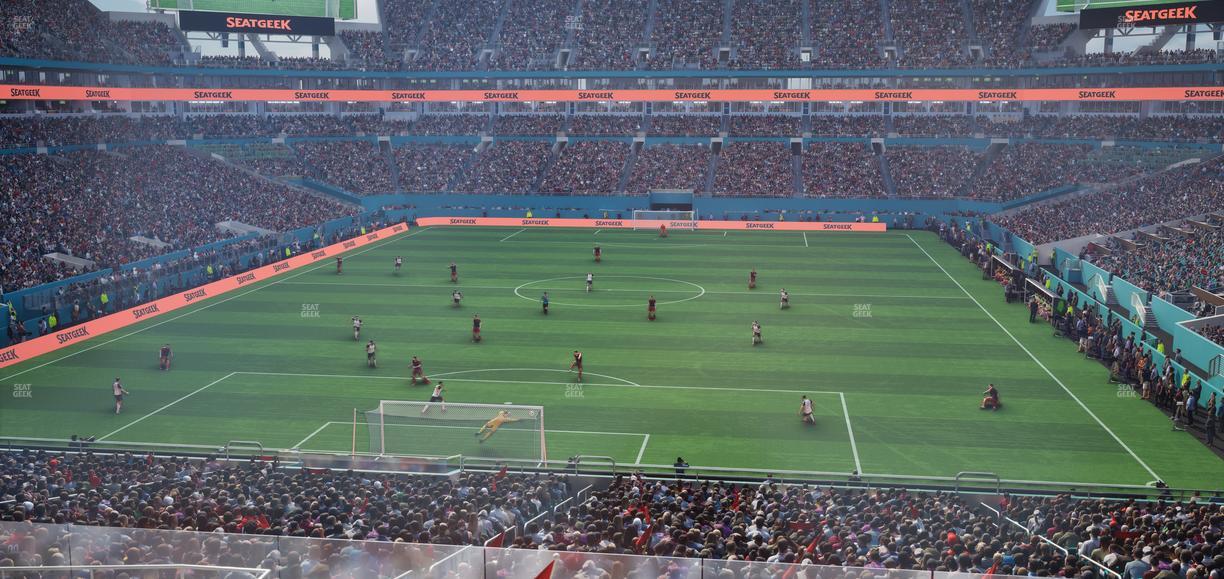 Hard Rock Stadium - Section Suite 203 B Seat View