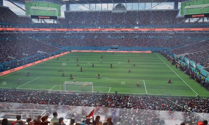 Hard Rock Stadium - Section Suite 203 B Seat View