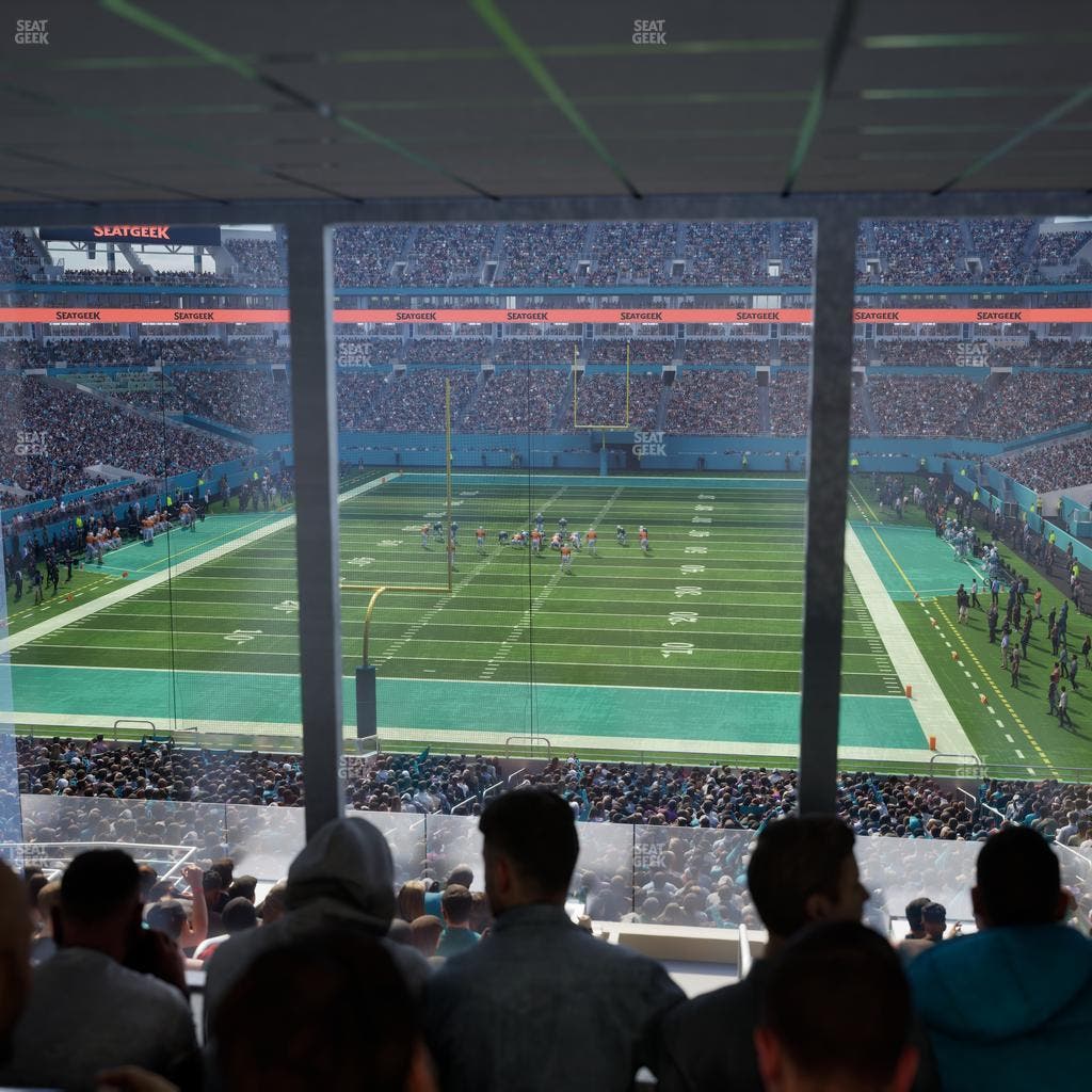 Hard Rock Stadium - Section Suite 203 B Seat View