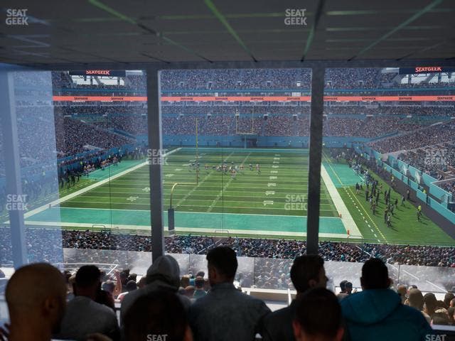 Hard Rock Stadium - Section Suite 203 B Seat View