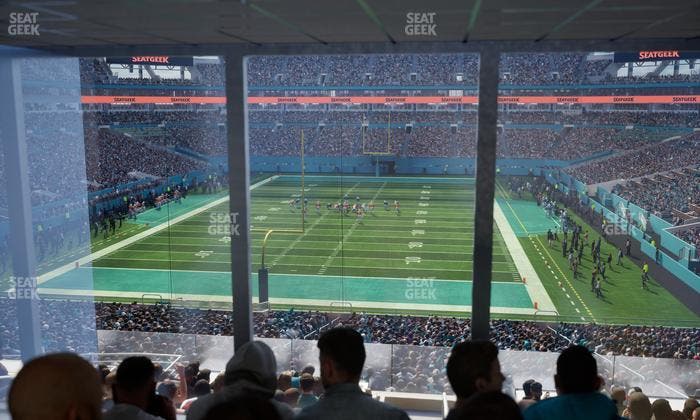 Hard Rock Stadium - Section Suite 203 B Seat View