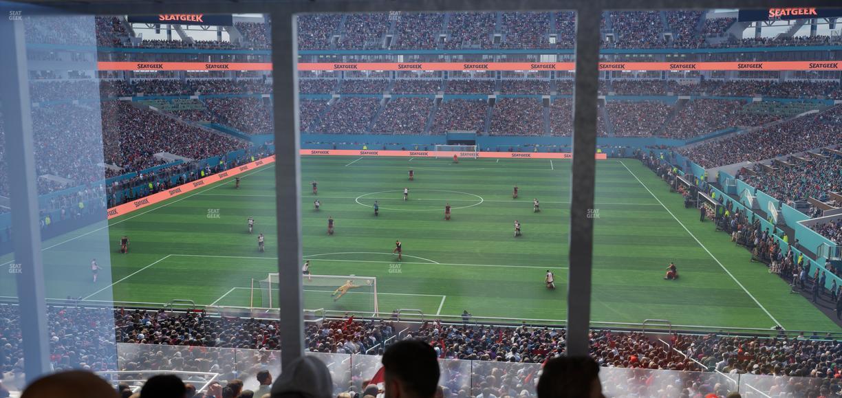 Hard Rock Stadium - Section Suite 203 B Seat View