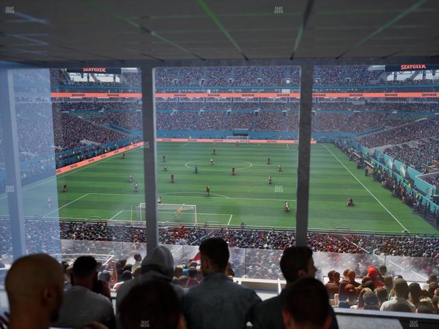 Hard Rock Stadium - Section Suite 203 B Seat View Hard Rock Stadium - Section Suite 203 B Seat View