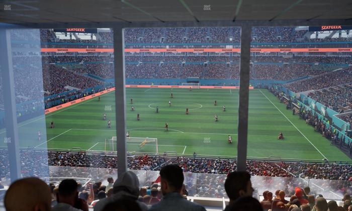 Hard Rock Stadium - Section Suite 203 B Seat View
