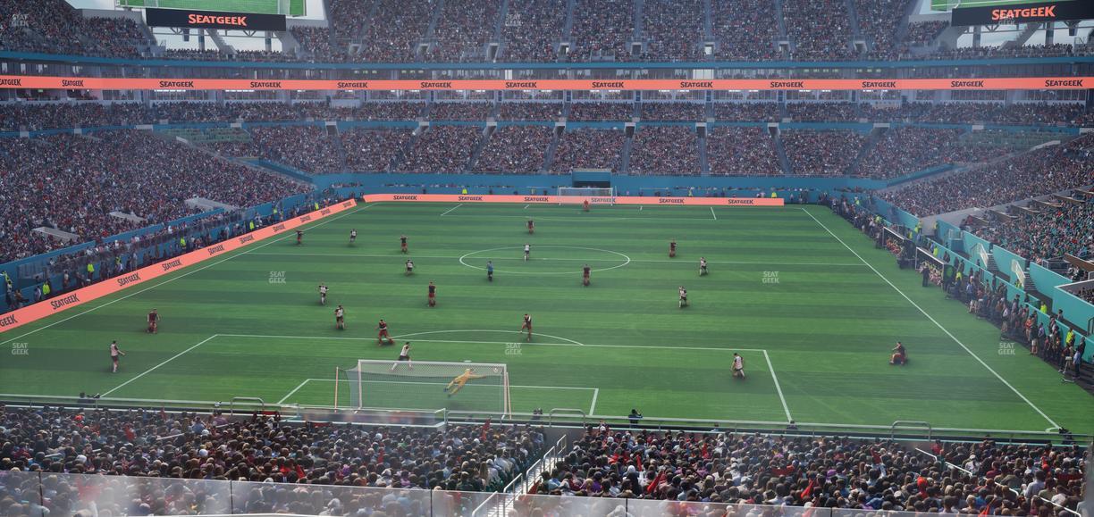 Hard Rock Stadium - Section Suite 204 A Seat View