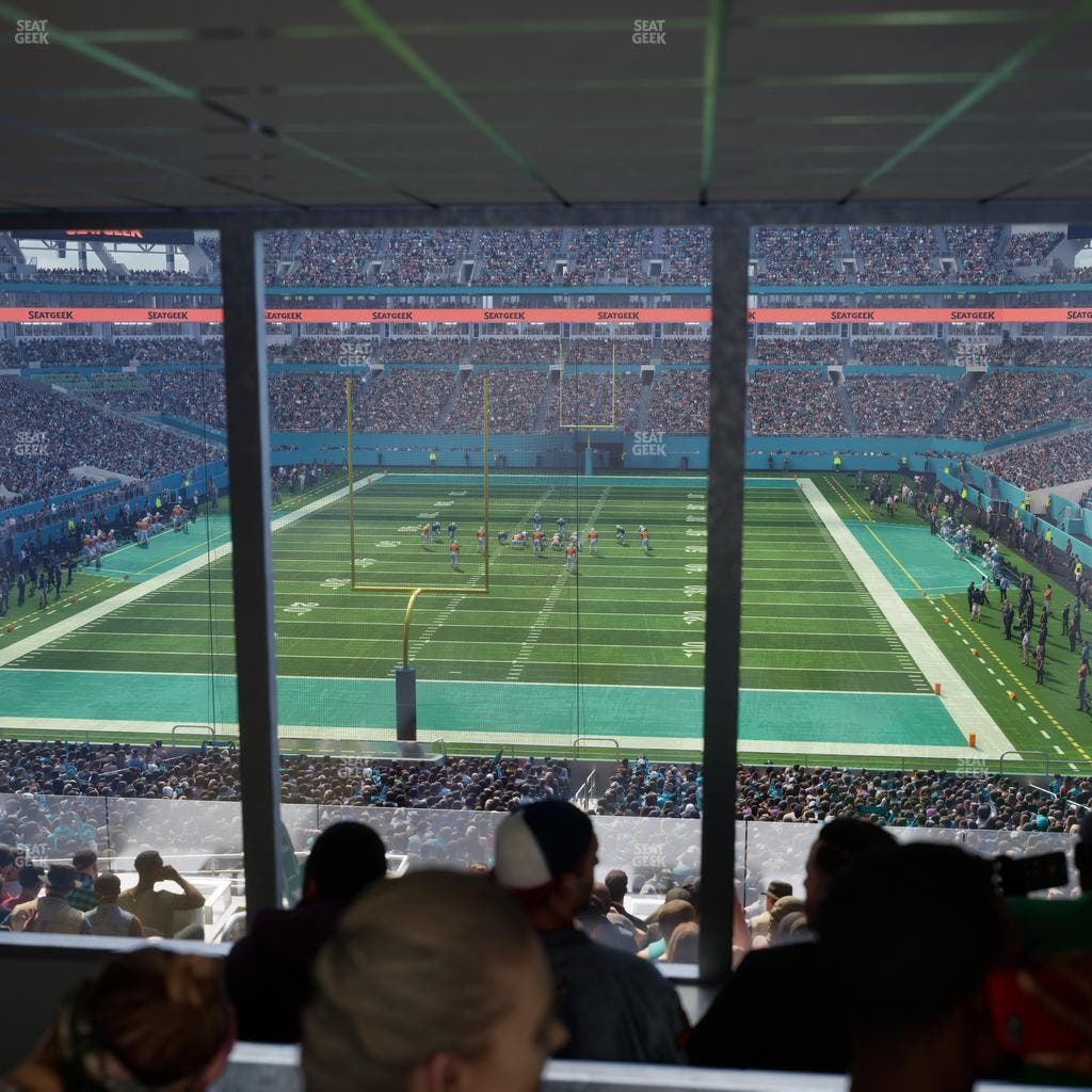 Hard Rock Stadium - Section Suite 204 A Seat View