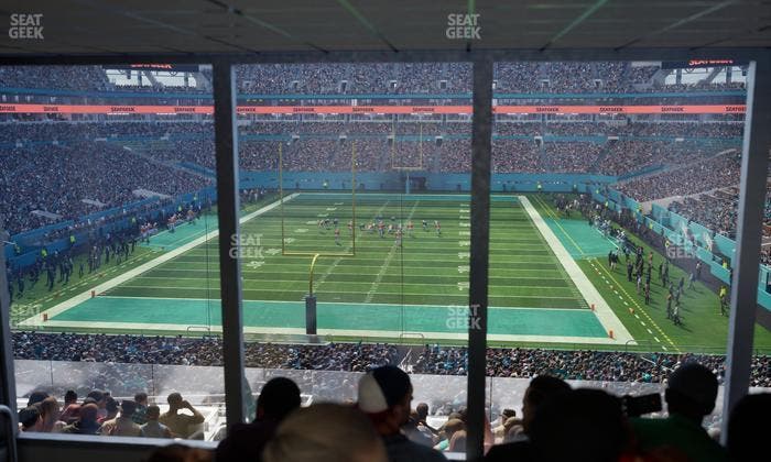 Hard Rock Stadium - Section Suite 204 A Seat View