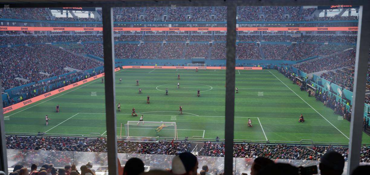 Hard Rock Stadium - Section Suite 204 A Seat View