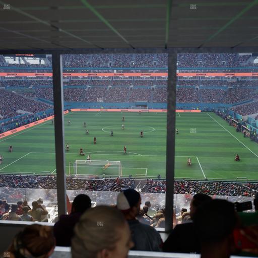 Hard Rock Stadium - Section Suite 204 A Seat View