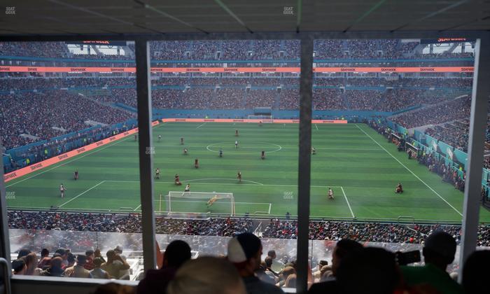 Hard Rock Stadium - Section Suite 204 A Seat View