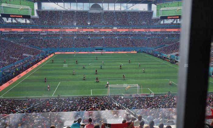 Hard Rock Stadium - Section Suite 204 B Seat View