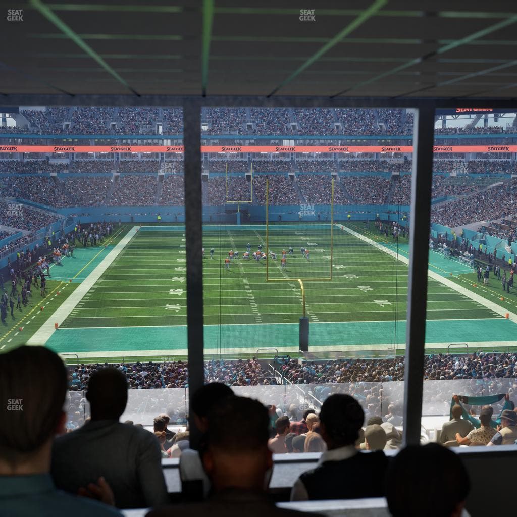 Hard Rock Stadium - Section Suite 204 B Seat View