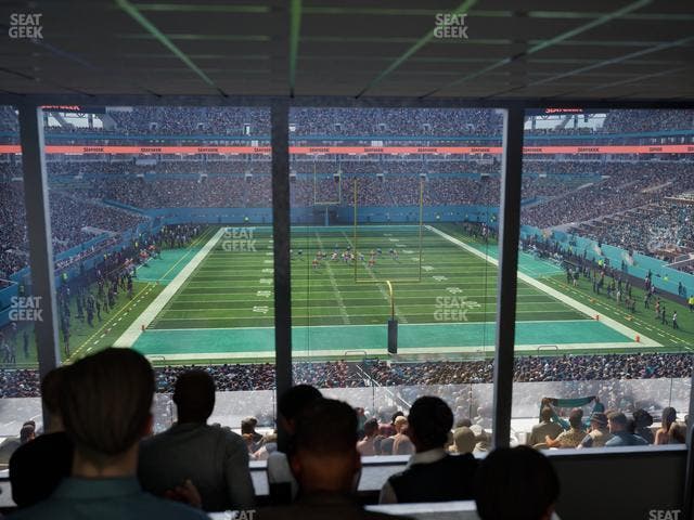 Hard Rock Stadium - Section Suite 204 B Seat View