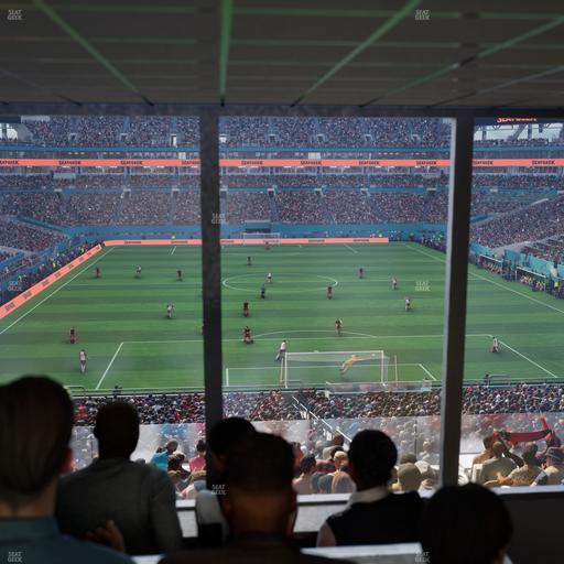 Hard Rock Stadium - Section Suite 204 B Seat View