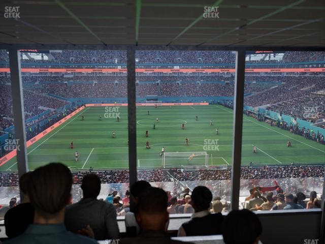 Hard Rock Stadium - Section Suite 204 B Seat View