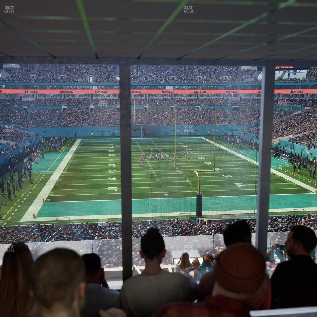 Hard Rock Stadium - Section Suite 205 A Seat View