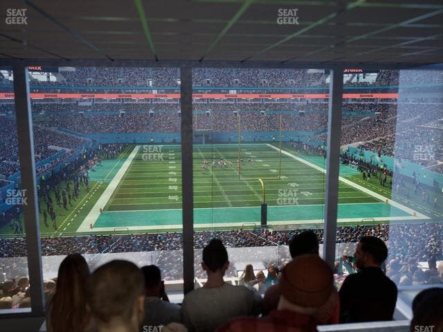 Hard Rock Stadium - Section Suite 205 A Seat View