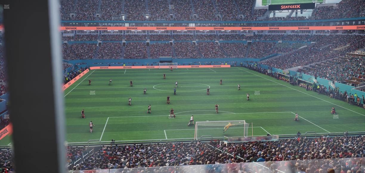 Hard Rock Stadium - Section Suite 205 A Seat View