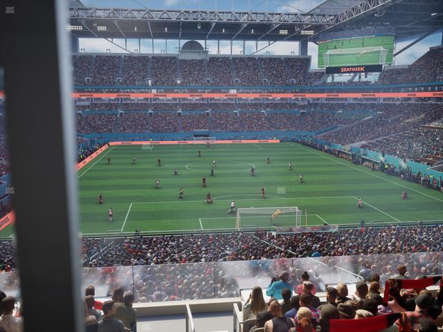 Hard Rock Stadium - Section Suite 205 A Seat View